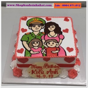Bánh Sinh Nhật Hoạt Hình - IP96